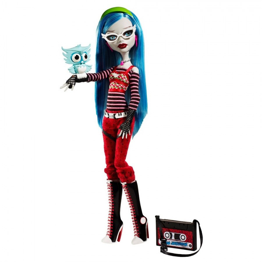 Здесь Вы можете найти куклу Гулия Йелпс / Ghoulia Yelps по низкой цене из  мультфильма Школа Монстров / Monster High от производителя Mattel