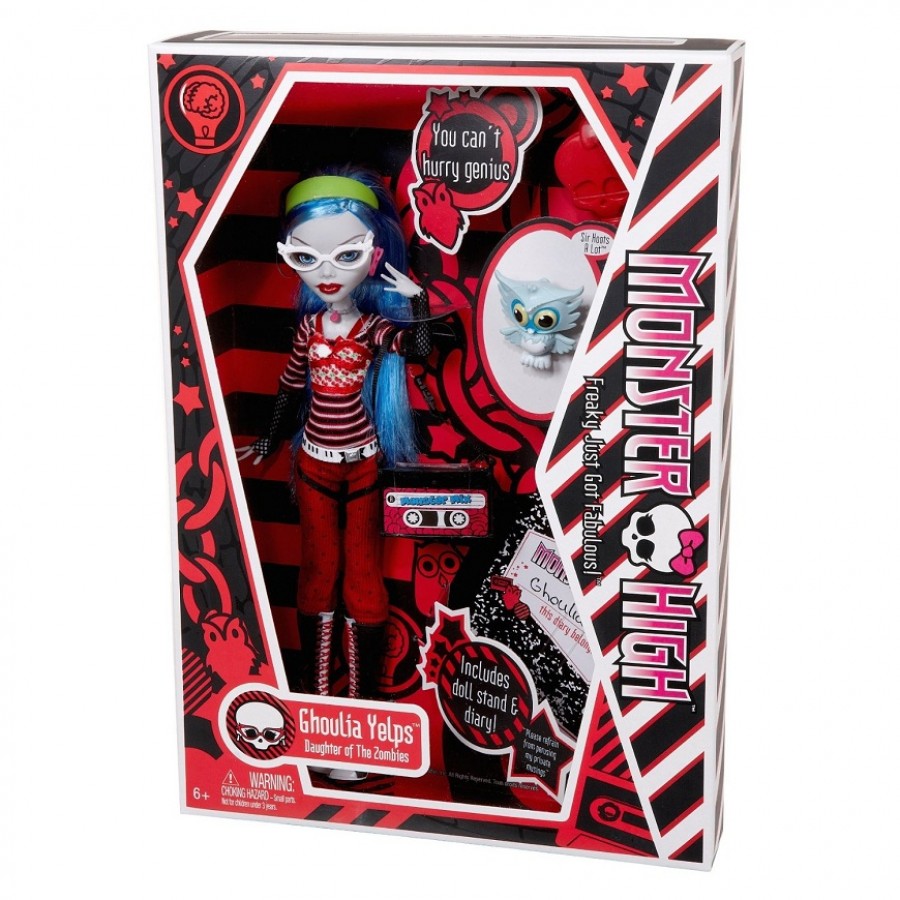 Здесь Вы можете найти куклу Гулия Йелпс / Ghoulia Yelps по низкой цене из  мультфильма Школа Монстров / Monster High от производителя Mattel