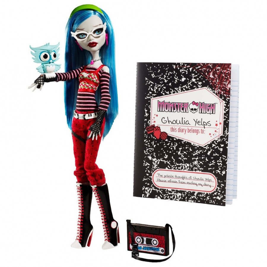 Здесь Вы можете найти куклу Гулия Йелпс / Ghoulia Yelps по низкой цене из  мультфильма Школа Монстров / Monster High от производителя Mattel